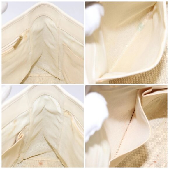 Salvatore Ferragamo Gancini Tote Bag Canvas Pink Gold Auth - Picture 15 of 16